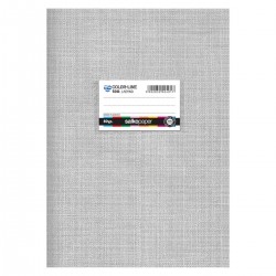 SALKO ΤΕΤΡΑΔΙΟ COLORLINE 17Χ25 50Φ. ΛΕΥΚΟ ΡΙΓΕ